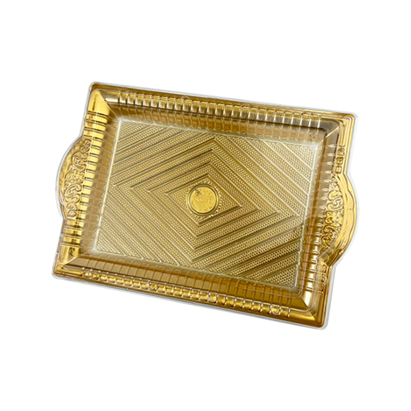 Одноразовый прозрачный противень для толстого теста.