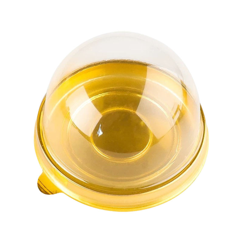 Прозрачная пластиковая упаковочная коробка из ПЭТ с куполом