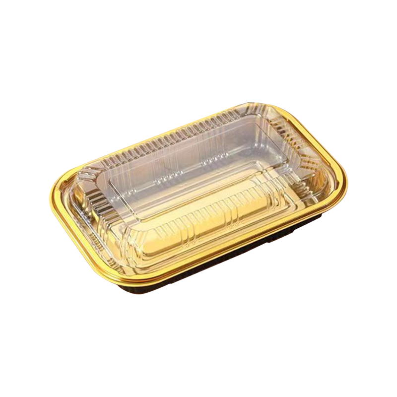 Одноразовая коробка для упаковки салатов с противотуманной крышкой