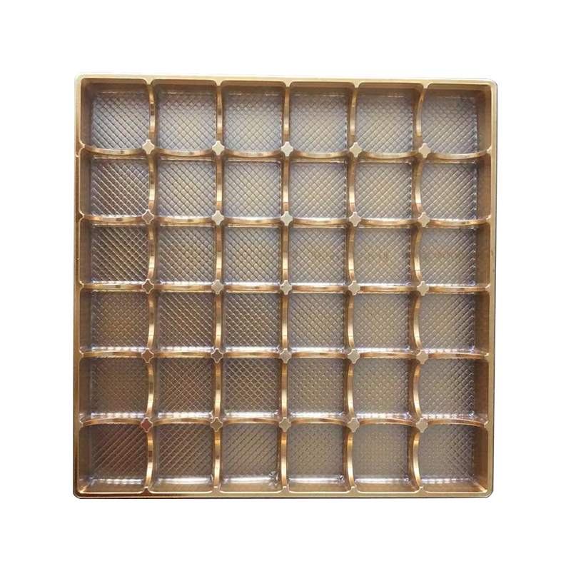 Упаковочная коробка с пузырьковой крышкой для шоколада из ПЭТ