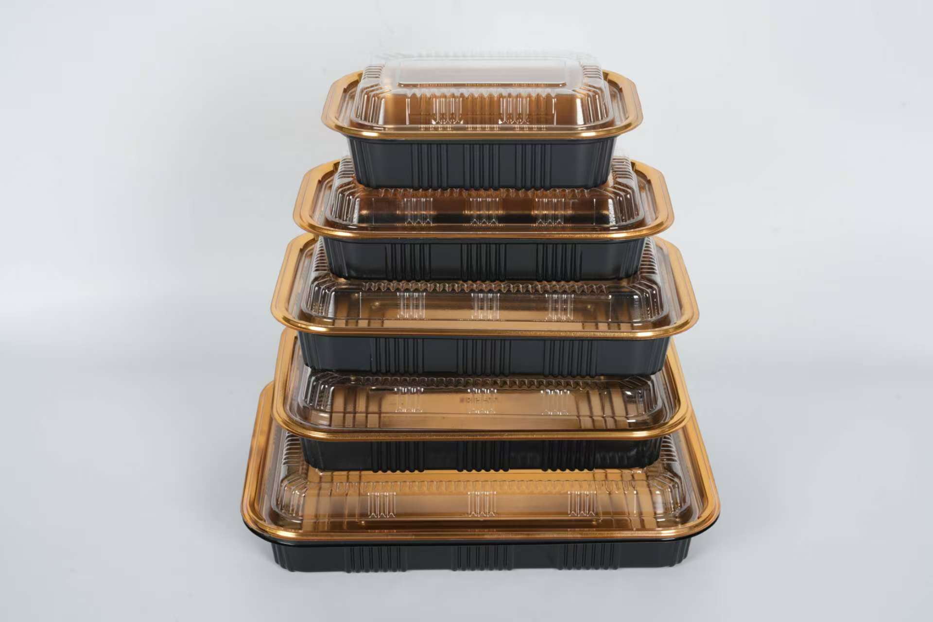 Одноразовая пластиковая коробка для суши и еды из полипропилена 