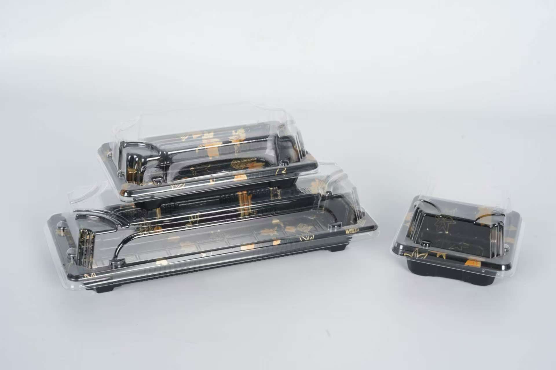 Одноразовая пластиковая коробка для суши и еды из полипропилена 